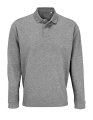 Polosweater Heritage SOLS 03990 Grey Melange